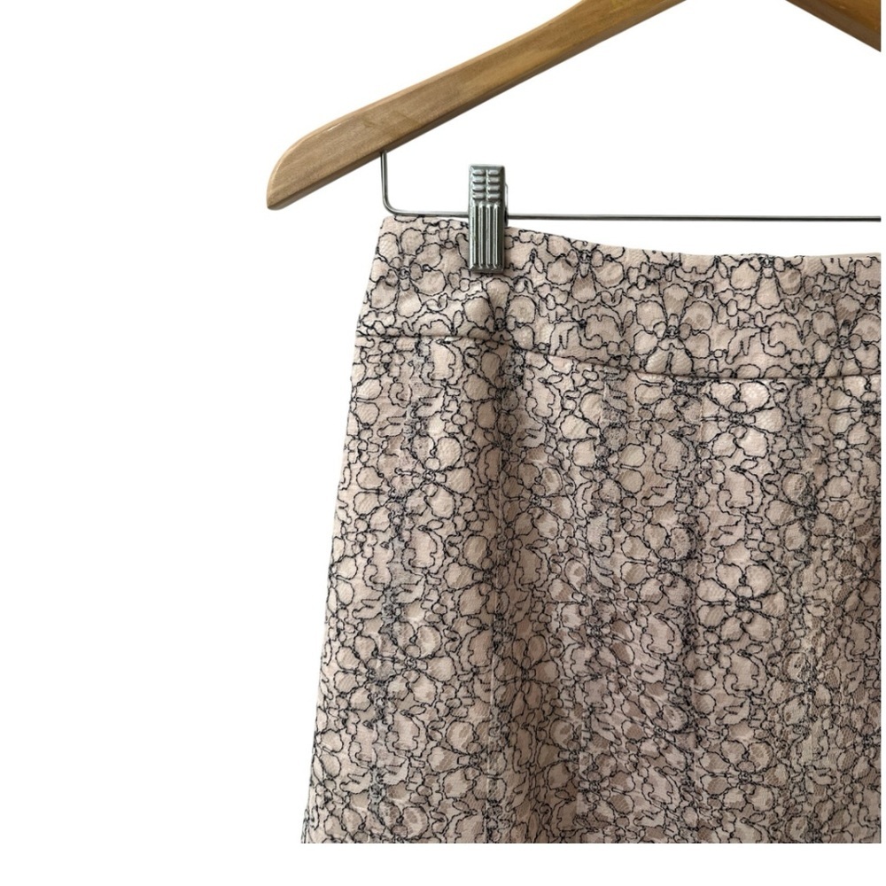 KELLY BLUE A-Line Skirt with Tie Waist SIZE 2 WOMEN'S SMALL Lined Belted Lace - Picture 9 of 15